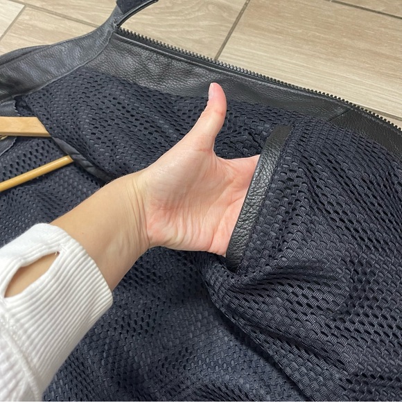 Dainese Settantadue Padded Mens leather motorcycle jacket Sz 54 Codice Controllo - Picture 14 of 16